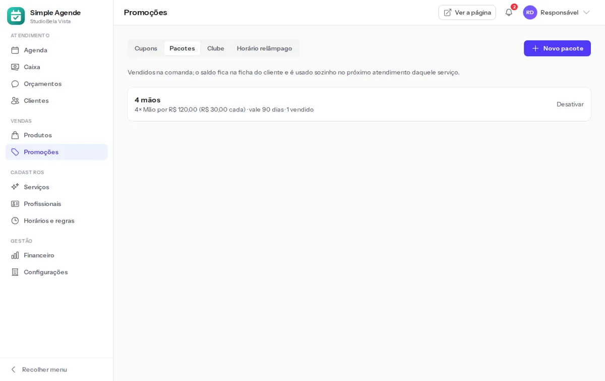 Promoções